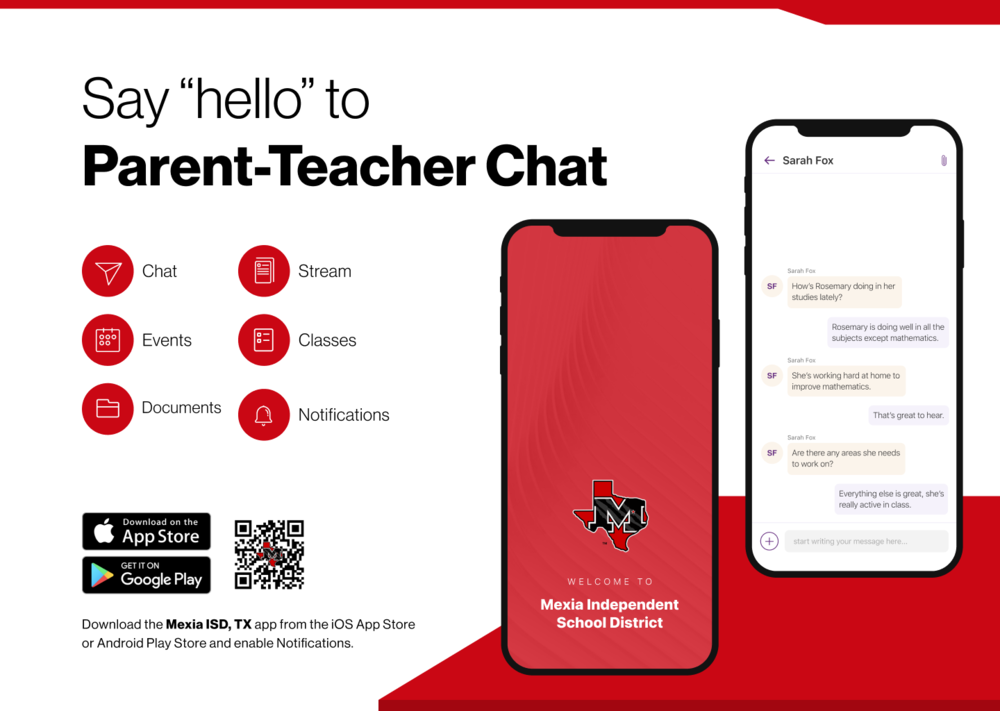 Mexia ISD App and Rooms