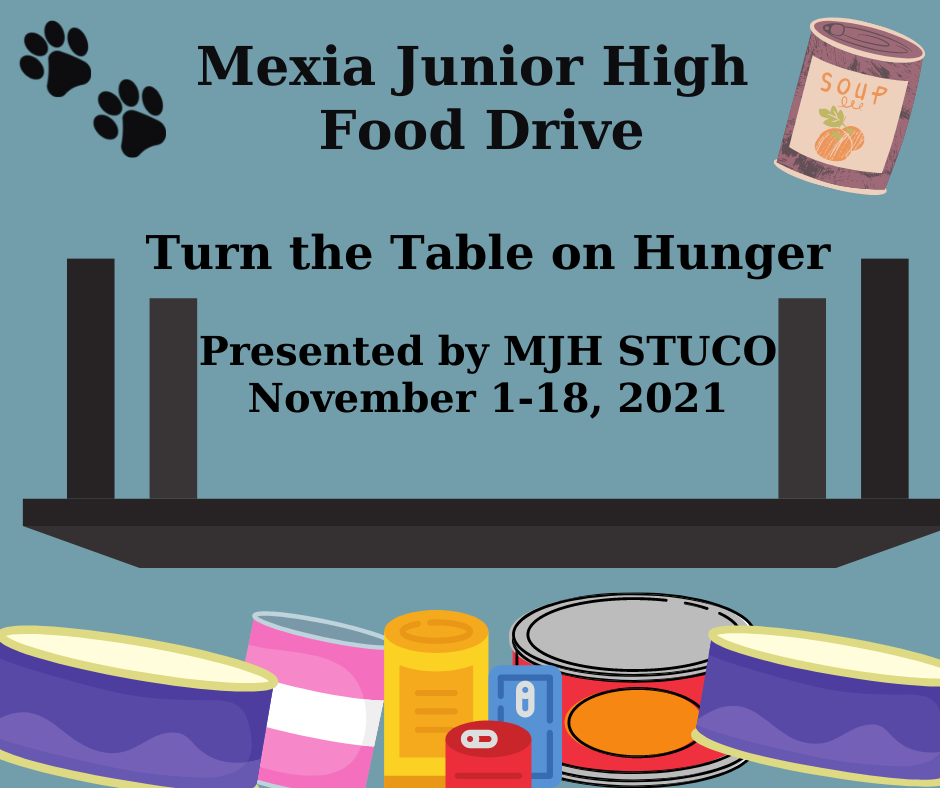 MJH  Student Council Presents Turn the Table on Hunger 